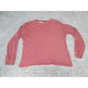 Tony Hawk Shirt Boys 2XL XXL Red Long Sleeve Crew Neck Cotton Blend